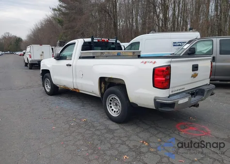 2014 Chevrolet Silverado 1500 Work Truck 1Wt из США, поврежденный, VIN 1GCNKPEC3EZ131762